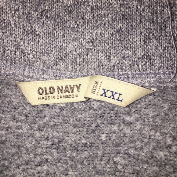 Old Navy Zip up Sweatshirt Size XXL - Picture 4 of 5